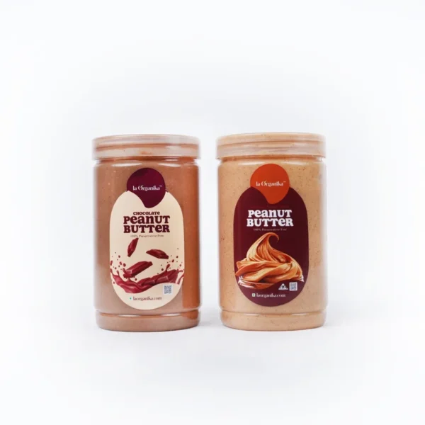 Peanut Butter & Chocolate Peanut Butter (500g Combo)