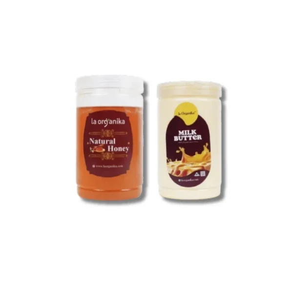 Combo (Honey-500g, Milk Butter-500g)